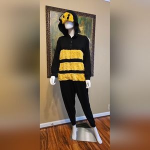 Adult Bumblebee Onesie Sz M/L